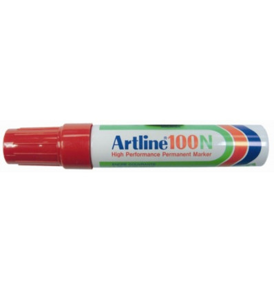 ARTLINE 100 XL schuine punt - rood