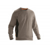 JOBMAN Sweatshirt - XL - beige/zwart TU LU