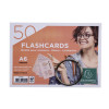 EXACOMPTA flashcards A6 - 148x105mm- ass 50st. (prijs per set)