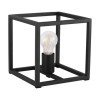 Eglo BLACKCROWN - Tafellamp E27 - zwart