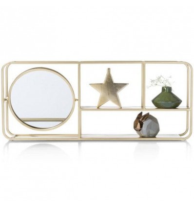 LIBBY wandplank + spiegel