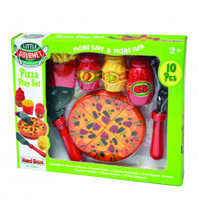 RED BOX Pizza speelset - 10dlg 10094105