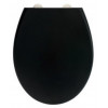 WENKO Ikaria toiletzitting - zwart mat wc-bril (A)