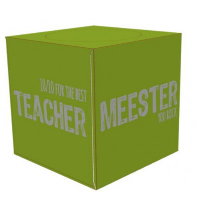 Tissue Box - Meester