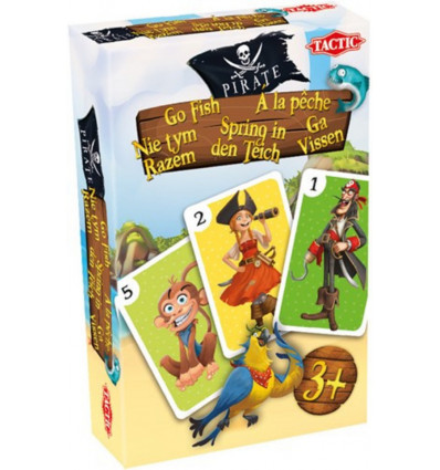 TACTIC Kaartspel - Pirate go fish card game