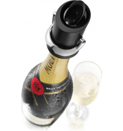 Champagne saver - zwart 10006026 zelfde bij Muller ref 240402