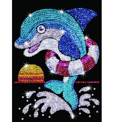 Sequin Art - Jack dolfijn 10055956
