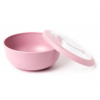 DBP Amuse lunch bowl - medium 1L - roze met transp. deksel