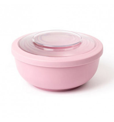 DBP Amuse lunch bowl - medium 1L - roze met transp. deksel