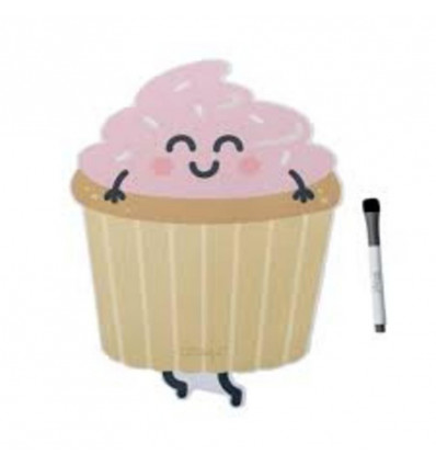 Mr. Wonderful whiteboard magnetisch - cupcake