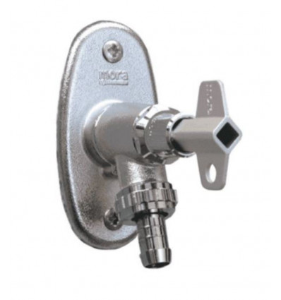 Go by VM Tuinkraan vorstvrij m/sleutel metalen handgreep 15cm inkortbaar B90552