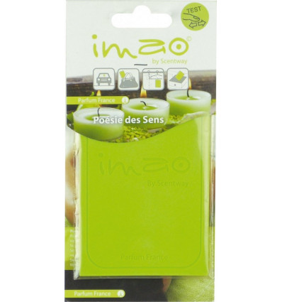 IMAO Parfumkaart - poezie van geuren luchtverfrisser voor in de auto