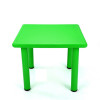 Tafel 62x62x52cm - groen pvc 10089259 kindertafel speeltafel