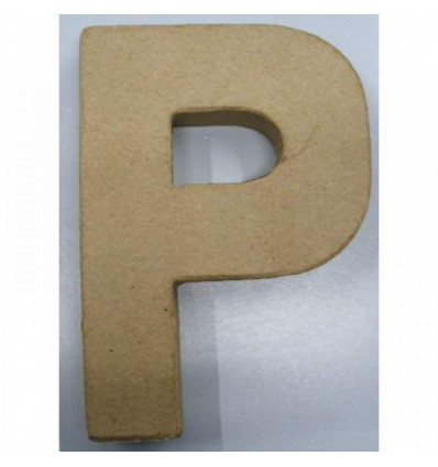 Paper shape letter - 20x13.75x2.5cm - P