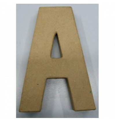 Paper shape letter - 20x13.75x2.5cm - A