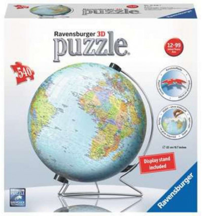 RAVENSBURGER Puzzel 3D - De Aarde 540st.