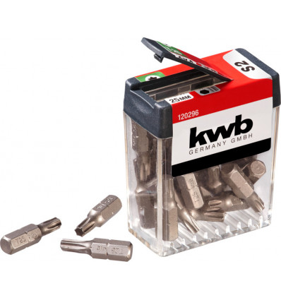 KWB 25Bits basic TORX 25 - box