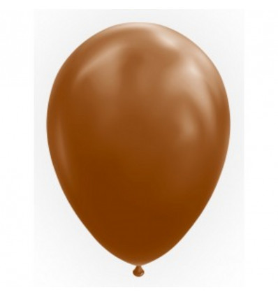FIESTA 10 ballonnen 30cm - bruin