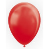 FIESTA 10 ballonnen 30cm - metall. rood