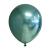 FIESTA 10 ballonnen 30cm - chrome/mirror groen