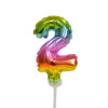 FIESTA Folieballon vr cake 13cm - nr. 2