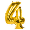Folie ballon 86cm - nr. 4 - goud