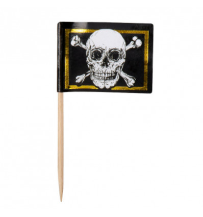 Piraten - 24 vlag prikkers