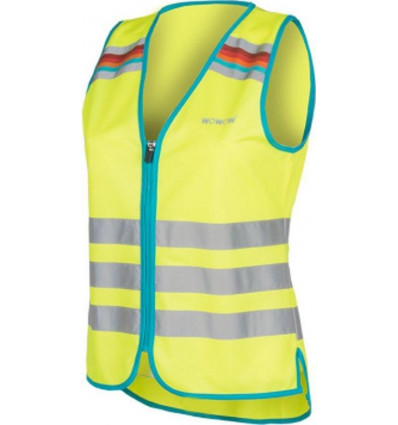 WOWOW Lucy - Fluo vest geel - M