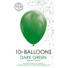FIESTA 10 ballonnen 30cm - donker groen