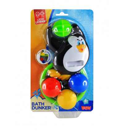 HAP-P-KID Pinguin vangnet met 3 ballen voor in bad 10094192