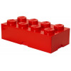 LEGO Brick 8 opbergdoos - 25x50x18cm - rood