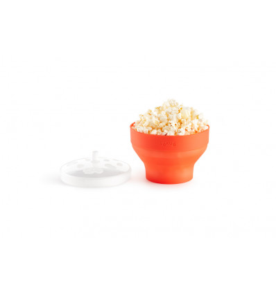 LEKUE Mini popcornmaker vr magnetron - opvouwbaar 12.7x8.5cm