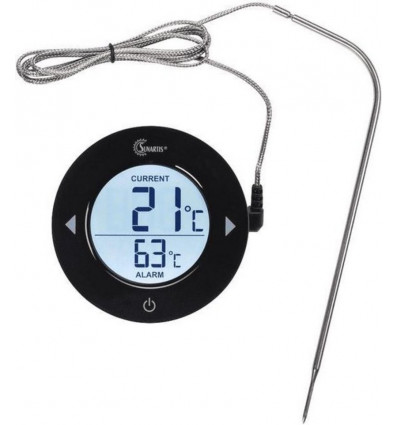 MINGLE Sunartis - Thermometer huishoud & barbecue digitaal - zwart