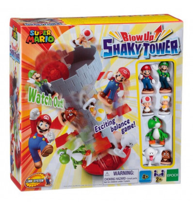EPOCH Spel - Super Mario Blow up shaky tower 10098065