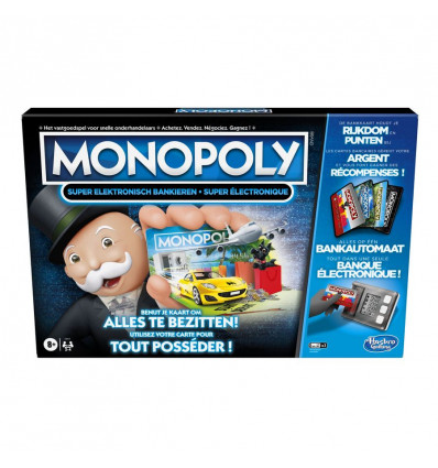 HASBRO Spel- Monopoly Super electronisch bankieren 54871909MBN