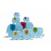 Puzzel olifanten - cijfers