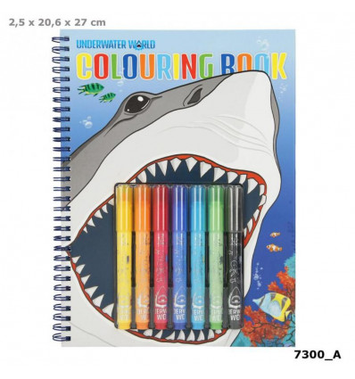 DINO WORLD Underwater - Kleurboek set