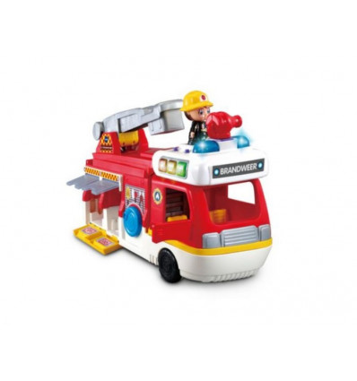 VTECH Vrolijke Vriendjes- Brandweerwagen 2in1