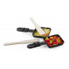 DOMO Raclette/ grillplaat+steen-gourmet voor 8 personen incl spatels - 1200W