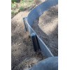 NATURE Borderrand recht - 10mm 14x2CM gerecycleerde PP voor tuinen en vijvers