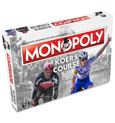 Monopoly - Koers - het spel voor de wielerfans - 2-6 spelers vanaf 8 jaar