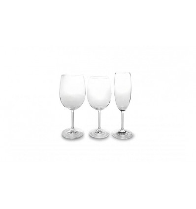 S&P Soul - Glazenset 18dlg 6xwitte wijn- 6xrode wijn - 6x champagne glas TU UC