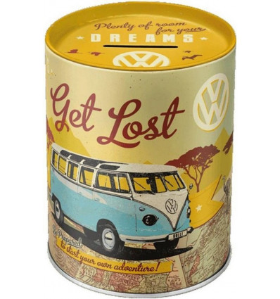 Spaarpot - VW Bulli, Let's get lost