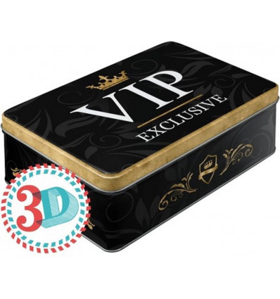 Tin box flat - VIP Exclusive