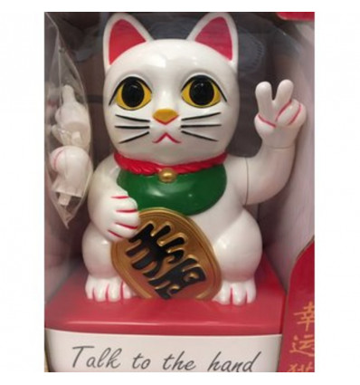 Lucky cat with interch arms