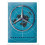 Tin sign 15x20cm - Mercedes Blue Map