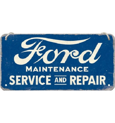 Hanging sign 10x20cm - Ford Service & Repair