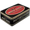 Tin box flat - Moto Guzzi logo Motorcycles