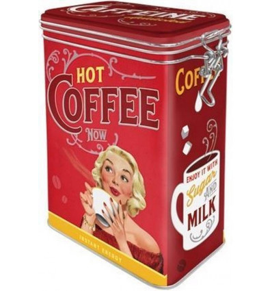 Clip top box - Hot coffee now