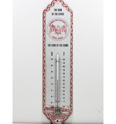 Thermometer - Bacardi The King Of The Rums